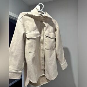 H&M Beige shirt Jacket